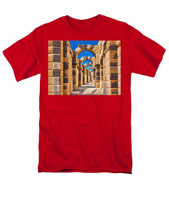 Ancient Stone Archway Perspective - Men&