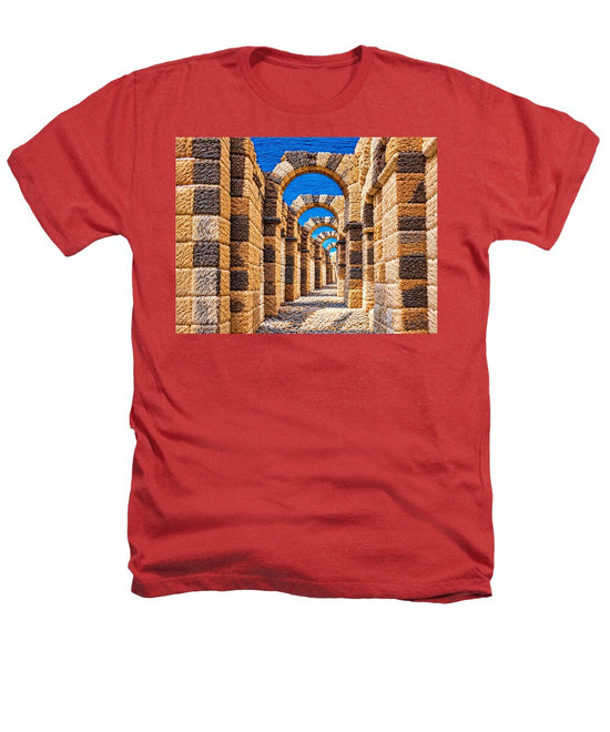 Ancient Stone Archway Perspective - Heathers T-Shirt