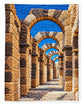 Ancient Stone Archway Perspective - Blanket