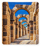 Ancient Stone Archway Perspective - Blanket