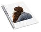 Embracing Couple from Behind - Spiral Notebook