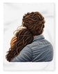 Embracing Couple from Behind - Blanket