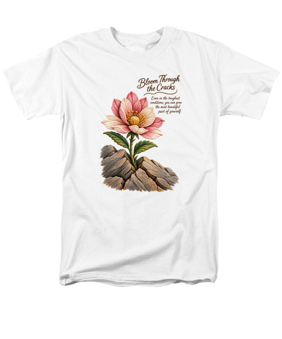 Flower Blooms Amid Rock - Men&