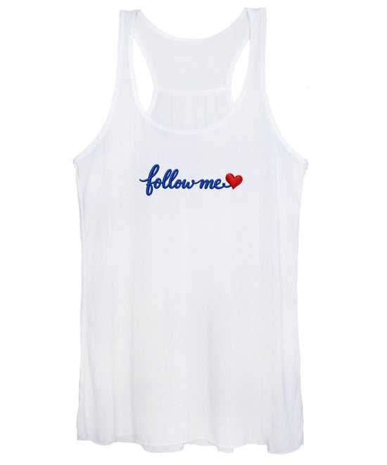 Follow Me Text with Heart - Women&