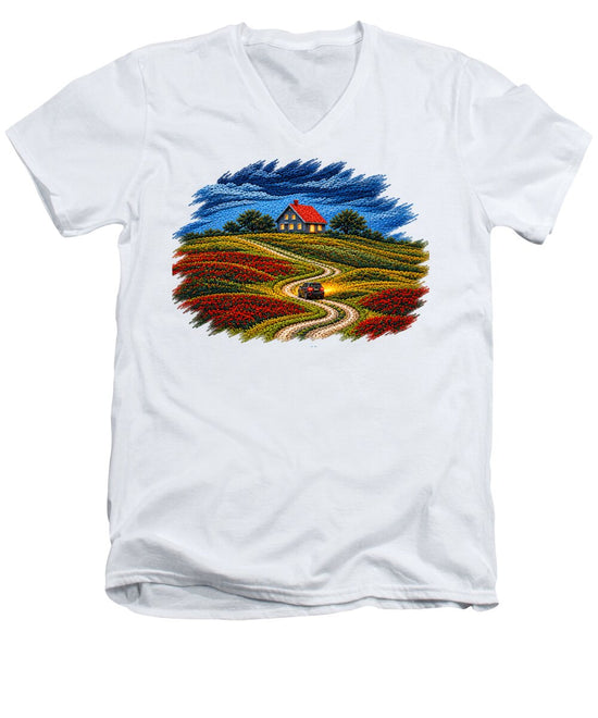 House on a Colorful Hill - Men&