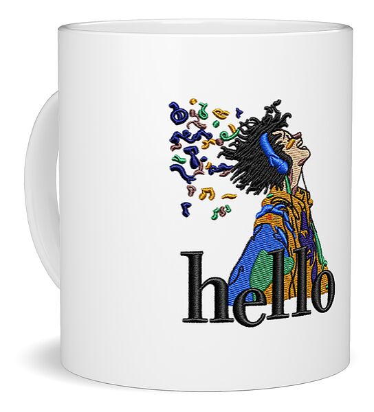 Vibrant Musical Expression - Mug