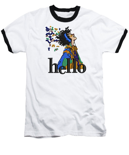 Vibrant Musical Expression - Baseball T-Shirt