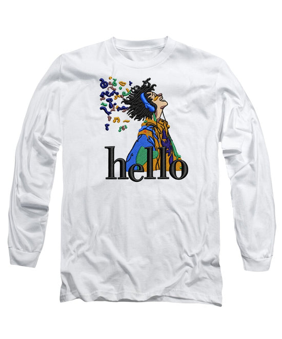 Vibrant Musical Expression - Long Sleeve T-Shirt