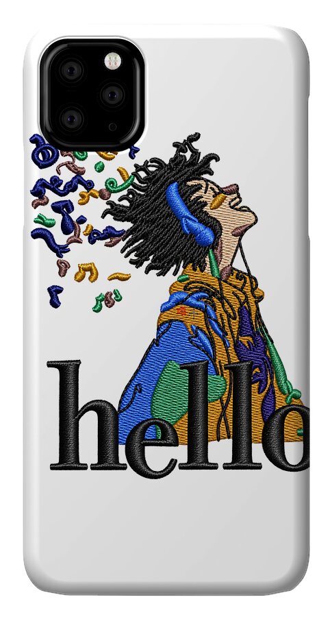 Vibrant Musical Expression - Phone Case