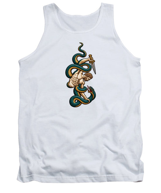 Warrior Entwined with Serpents - Tank Top