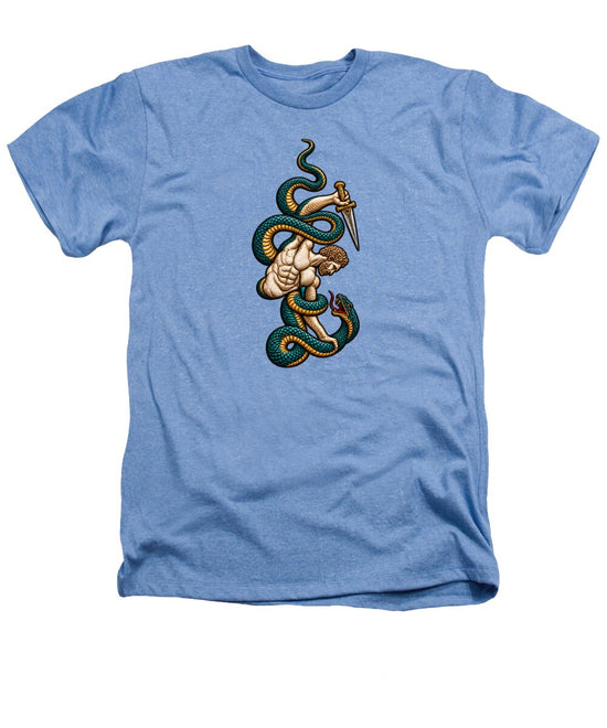 Warrior Entwined with Serpents - Heathers T-Shirt